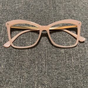 Square plastic and metal frames